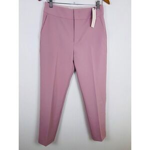 DESIGNWORKS Ankle Pants High‎ Waist Career Pink Sz 40 ( Approx M ) Made in Japan